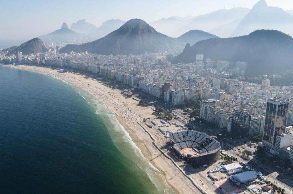 Studio Com Entrada Na Av Atlantica Praia De Copacabana, Proximo De Ipanema, Ar , Wi-Fi E Netflix, Pauloangerami Aa3806 Rio de Janeiro Dış mekan fotoğraf