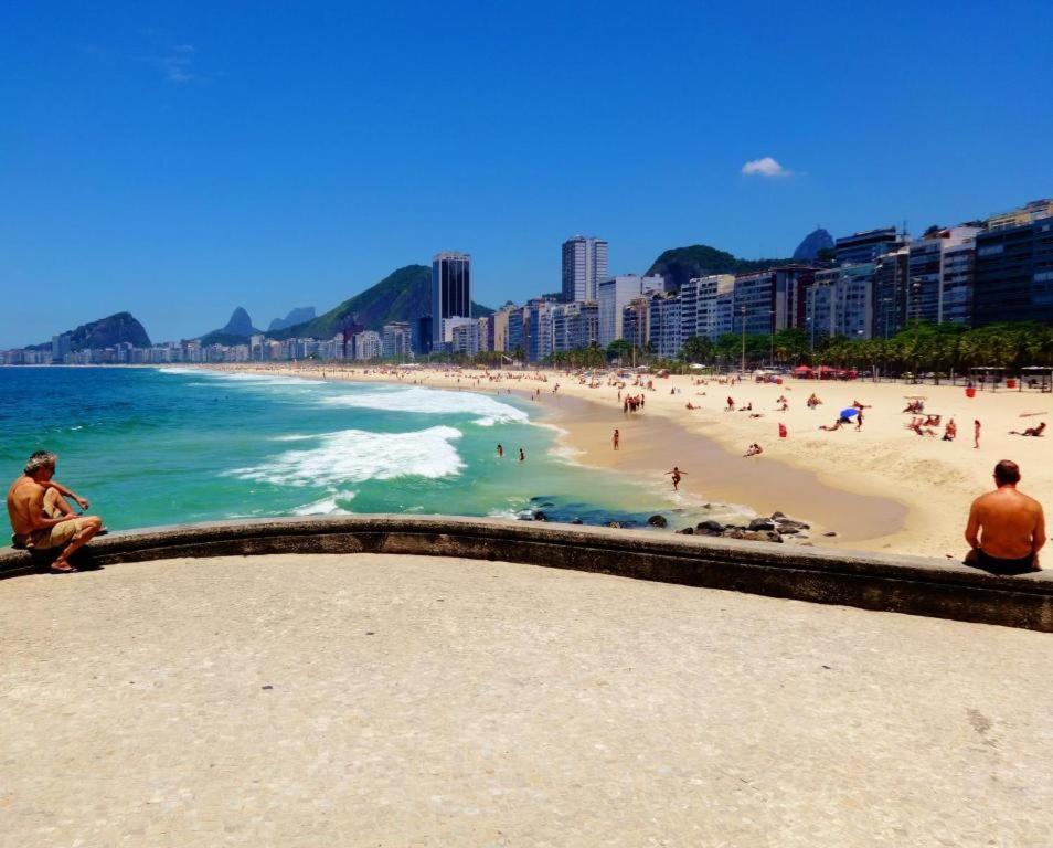 Studio Com Entrada Na Av Atlantica Praia De Copacabana, Proximo De Ipanema, Ar , Wi-Fi E Netflix, Pauloangerami Aa3806 Rio de Janeiro Dış mekan fotoğraf